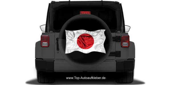 Preview: Autoaufkleber Fahne von Japan | Set für beide Fahrzeugseiten Preview: Autoaufkleber Fahne von Japan | Set für beide Fahrzeugseiten