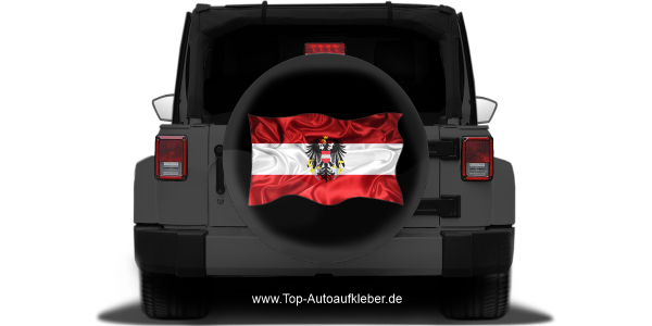 Preview: Autoaufkleber Fahne von Österreich | Set für beide Fahrzeugseiten Preview: Autoaufkleber Fahne von Österreich | Set für beide Fahrzeugseiten