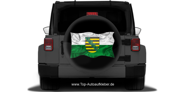 Preview: Autoaufkleber Fahne von Sachsen | Set für beide Fahrzeugseiten Preview: Autoaufkleber Fahne von Sachsen | Set für beide Fahrzeugseiten