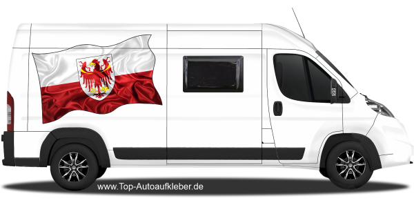 Preview: Autoaufkleber Fahne von Südtirol | Set für beide Fahrzeugseiten Preview: Autoaufkleber Fahne von Südtirol | Set für beide Fahrzeugseiten