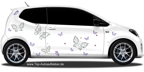 Preview: Autoaufkleber Falter Set Preview: Autoaufkleber Falter Set