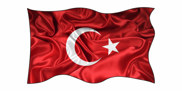 Preview: Autoaufkleber Flagge der Türkei