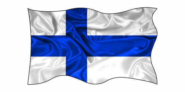 Preview: Autoaufkleber Flagge Finnlands Preview: Autoaufkleber Flagge Finnlands