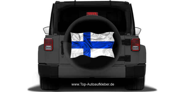 Preview: Autoaufkleber Flagge Finnlands Preview: Autoaufkleber Flagge Finnlands