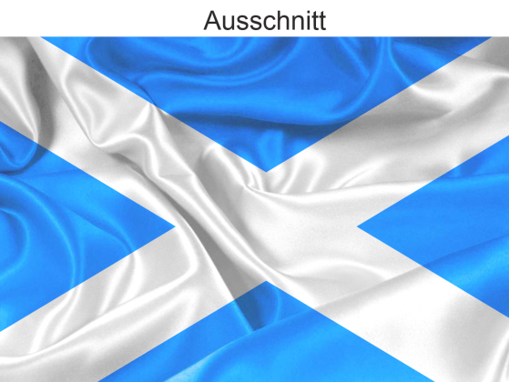 Preview: Autoaufkleber Flagge Schottlands - Ansicht Ausschnitt
