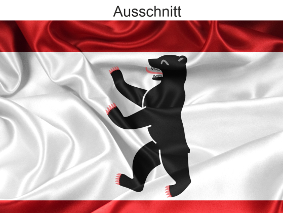 Preview: Autoaufkleber Flagge von Berlin Preview: Autoaufkleber Flagge von Berlin