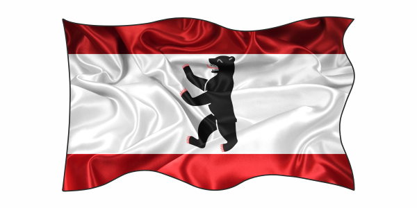 Preview: Autoaufkleber Flagge von Berlin Preview: Autoaufkleber Flagge von Berlin