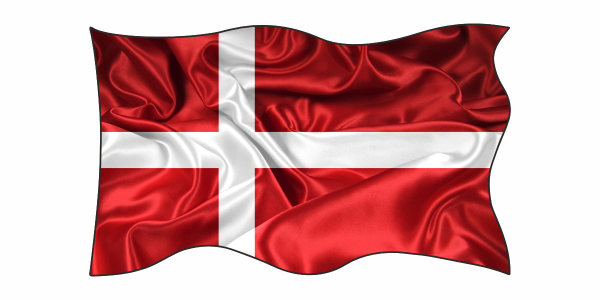 Autoaufkleber Flagge von Dänemark