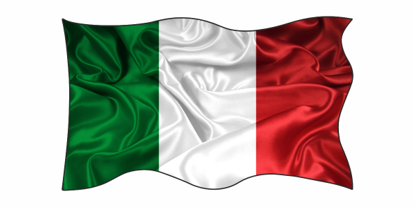 Preview: Autoaufkleber Flagge von Italien Preview: Autoaufkleber Flagge von Italien