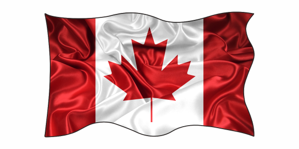 Preview: Autoaufkleber Flagge von Kanada