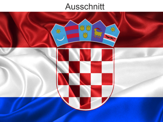 Preview: Autoaufkleber Flagge von Kroatien Preview: Autoaufkleber Flagge von Kroatien