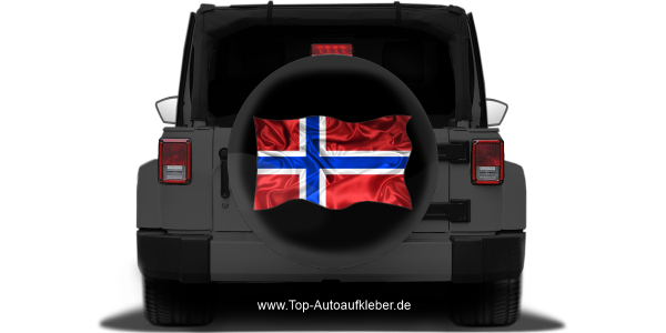 Preview: Autoaufkleber Flagge von Norwegen Preview: Autoaufkleber Flagge von Norwegen