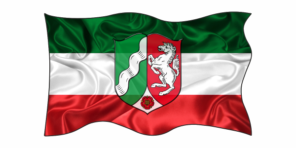 Preview: Autoaufkleber Flagge von Nordrhein-Westfahlen Preview: Autoaufkleber Flagge von Nordrhein-Westfahlen
