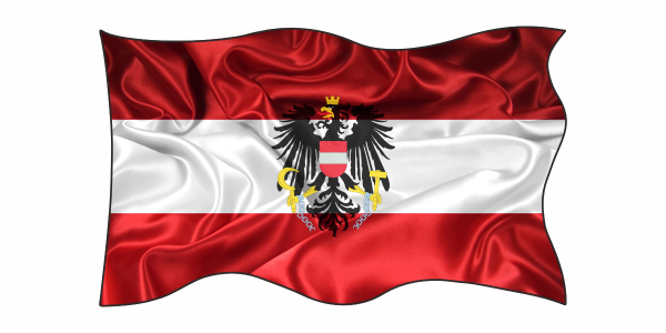 Preview: Autoaufkleber Flagge von Österreich Preview: Autoaufkleber Flagge von Österreich