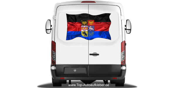 Preview: Autoaufkleber Flagge von Ostfriesland Preview: Autoaufkleber Flagge von Ostfriesland