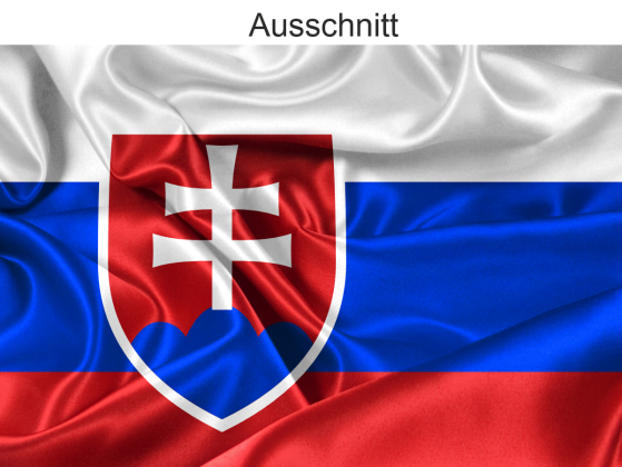 Preview: Autoaufkleber Flagge der Slowakei Preview: Autoaufkleber Flagge der Slowakei
