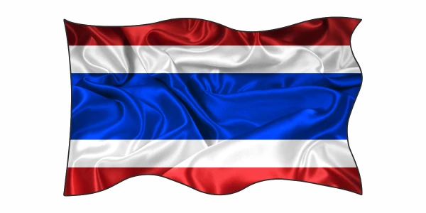 Autoaufkleber Flagge von Thailand