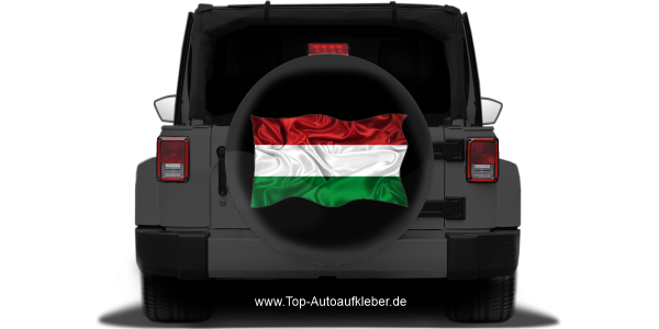 Preview: Autoaufkleber Flagge von Ungarn Preview: Autoaufkleber Flagge von Ungarn