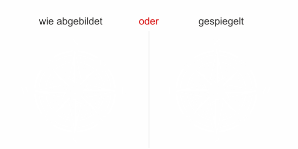 Preview: Autoaufkleber Heckscheibe Windrose