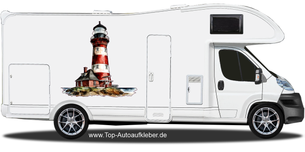 Autoaufkleber Leuchtturm