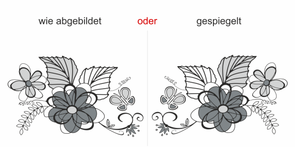 Preview: Autoaufkleber Motorhaube Frühlingsblumen