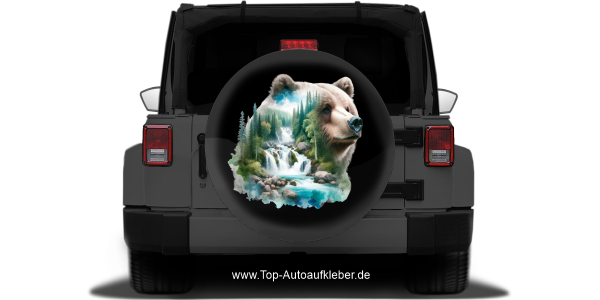 Preview: Autoaufkleber Naturdesign Braunbär Preview: Autoaufkleber Naturdesign Braunbär