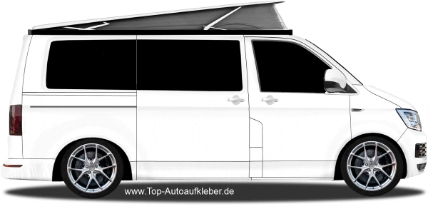 Autoaufkleber Naturgräser auf hellem Van - Ansicht Farbauswahl