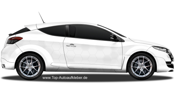 Preview: Autoaufkleber Polygon Dekor | Set für beide Fahrzeugseiten Preview: Autoaufkleber Polygon Dekor | Set für beide Fahrzeugseiten