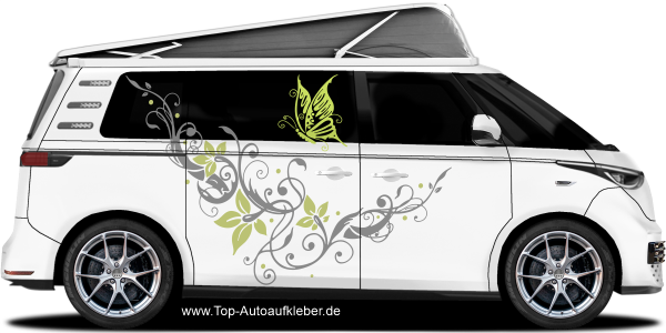 Preview: Autoaufkleber Schmetterlingstraum | Set für beide Fahrzeugseiten Preview: Autoaufkleber Schmetterlingstraum | Set für beide Fahrzeugseiten