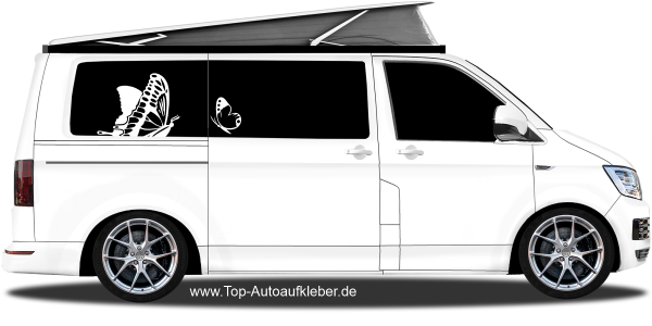 Preview: Autoaufkleber Set Schmetterlingstraum | Frei platzierbares Set Preview: Autoaufkleber Set Schmetterlingstraum | Frei platzierbares Set