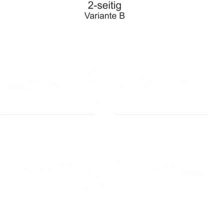 - zweiseitig für beide Fahrzeugseiten und Farbauswahl - Variante B