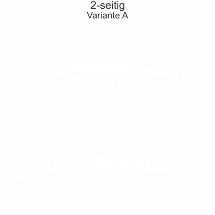 Autoaufkleber Skyline Rheinland-Pfalz - zweiseitig für beide Fahrzeugseiten und Farbauswahl - Variante A
