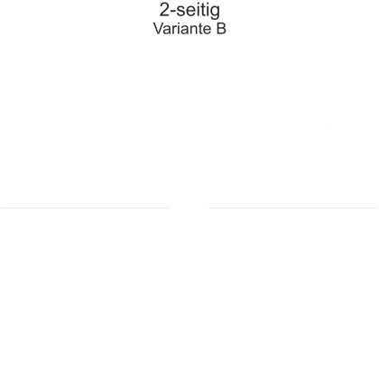 Autoaufkleber Skyline Rheinland-Pfalz | Set - zweiseitig für beide Fahrzeugseiten und Farbauswahl - Variante B