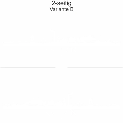 Autoaufkleber Skyline Sachsen - zweiseitig für beide Fahrzeugseiten und Farbauswahl - Variante B