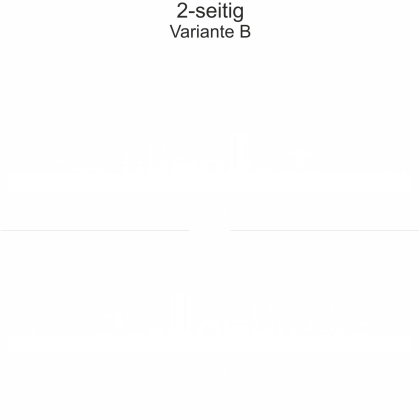 Autoaufkleber Skyline Schleswig-Holstein | Set - zweiseitig für beide Fahrzeugseiten und Farbauswahl - Variante B