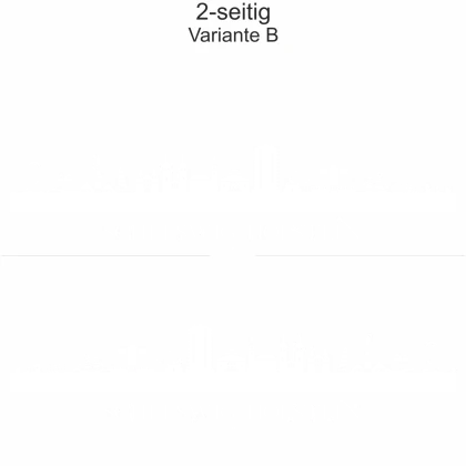 Autoaufkleber Skyline Schleswig-Holstein - zweiseitig für beide Fahrzeugseiten und Farbauswahl - Variante B