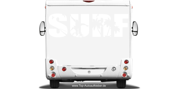 Autoaufkleber Surf