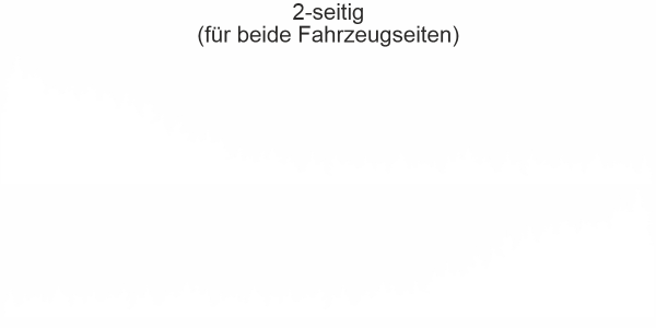 Autoaufkleber Tannenwald | Set für beide Fahrzeugseiten