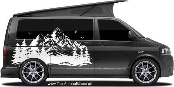 Preview: Autoaufkleber Vögel im Hochgebirge | Set für beide Fahrzeugseiten Preview: Autoaufkleber Vögel im Hochgebirge | Set für beide Fahrzeugseiten