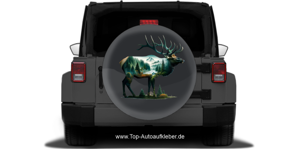 Preview: Autoaufkleber Walddesign Hirsch Preview: Autoaufkleber Walddesign Hirsch