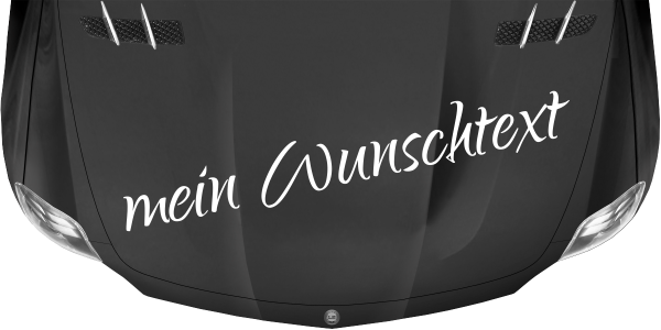 Preview: Autoaufkleber Wunschtext | 10