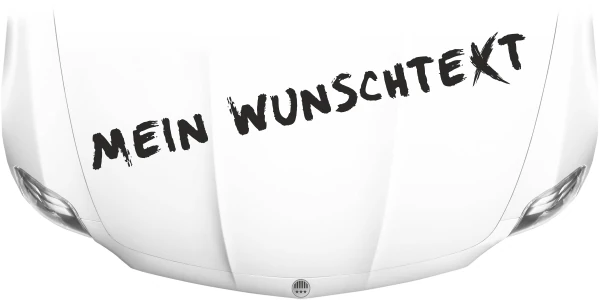Autoaufkleber Wunschtext | 14