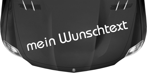Preview: Autoaufkleber Wunschtext | 18