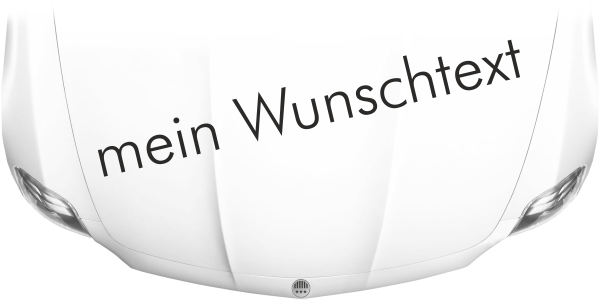 Autoaufkleber Wunschtext | 22