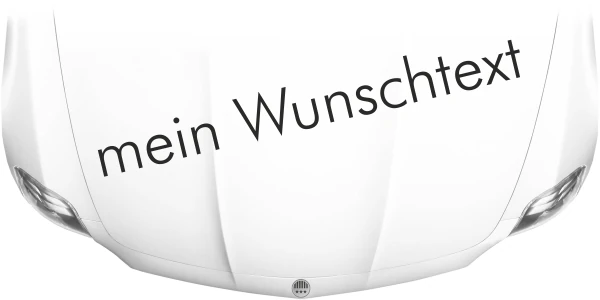 Autoaufkleber Wunschtext | 22
