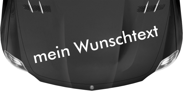 Preview: Autoaufkleber Wunschtext | 23