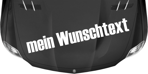 Preview: Autoaufkleber Wunschtext | 28