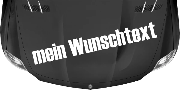 Autoaufkleber Wunschtext | 28