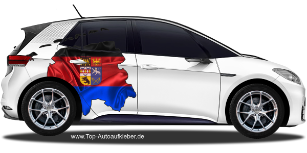 Preview: Autodekor Flagge Karte von Ostfriesland | Set für beide Fahrzeugseiten Preview: Autodekor Flagge Karte von Ostfriesland | Set für beide Fahrzeugseiten