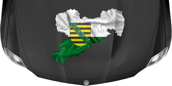 Preview: Autodekor Flagge Karte von Sachsen | Set für beide Fahrzeugseiten Preview: Autodekor Flagge Karte von Sachsen | Set für beide Fahrzeugseiten